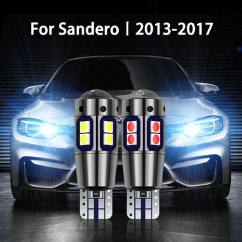 2ks LED Denných prevádzkových Svetla DRL Pre Dacia Sandero 2 Príslušenstvo 2013 2014 2015 2016 2017