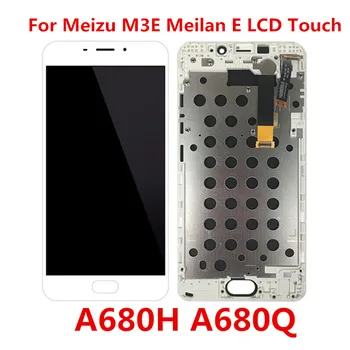 5.5 palcový Pre Meizu M3E Meilan E A680Q LCD Displej+Dotykový Panel Digitalizátorom. S Rámom M3E Meilan E A680H