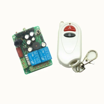 AC220V 110V 2 10A RF Diaľkové Ovládanie Prepínač Systém teleswitch relé Prijímač Smart Home Prepínač
