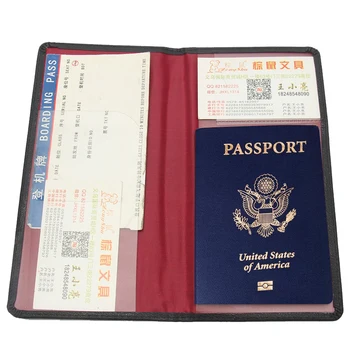 Dlho držiteľa pasu kartou NÁS pas pravej kože vodičský preukaz vodičský preukaz cestovný pas balík, vstupenky