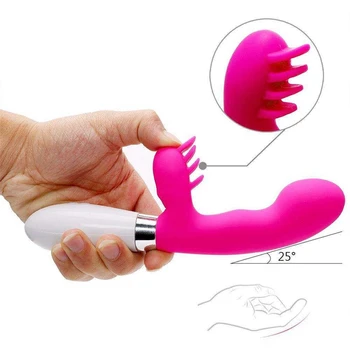 G Mieste Masáž Vibrátory Sexuálne Hračky Pre Ženy Ostnatým G-Spot Masér Sex Produkty Stimulátor Klitorisu Duálne Vibrácie Motora