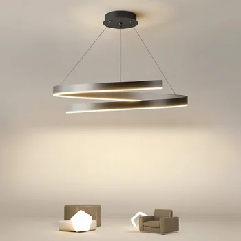 Jedáleň luster spálňa svetlo moderný minimalistický obývacia izba, jedálenský stôl jedáleň svetlo minimalistický okrúhle lampy