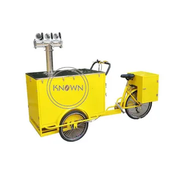 Klasické Pivo Trojkolka pre Predajné Ovocie 3 Kolieska Elektrické Kávy Košíka Mobile Cargo Trike na Predaj