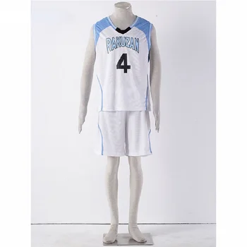 Kostým Anime Kuroko no Basuke RAKUZAN Školského Basketbale Jednotné Oblečenie Milford Seijuro Šport Cosplay Kostým