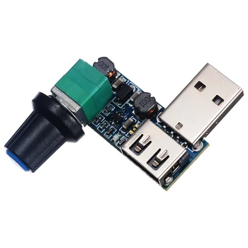 Mayitr 1pc Rýchlosť Ventilátora Regulátor Prepínač USB Ventilátor Plynulou Rýchlosti Regulátor Rýchlosti Premennej Regulátor Modul
