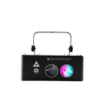Nový RGB Aurora Hviezdna Star Laserové Svetlo Projektora, Modré LED Vody Vlna Fáze svetelný Efekt pre Strany Dovolenku DJ, Disco Vianoce Bar