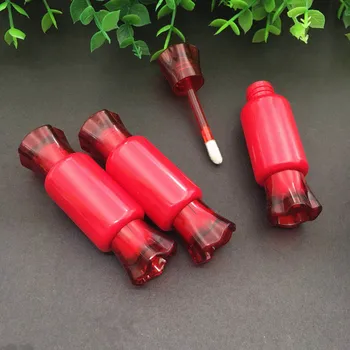 Sexy Červené Prázdne lesk na pery Trubice Naplniteľné DIY Vzorky make-up Produktov Kontajner Fľaše pre Kvapalné Balzam na Pery Stick Rouge Batom 20pcs