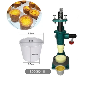 Torta Stroj na Výrobu Ručne Vajcia Koláč Nástroj Koláč Shell Pätky Koláč Tvorí Maker 140ml Cestoviny Cesta Vytláčacie