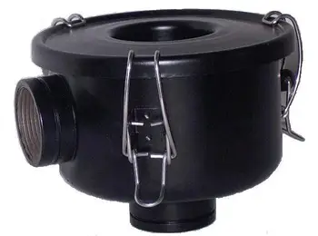 Vákuové čerpadlo, filter (F003-1 rozhranie veľkosť je vnútorný závit 1 1/2 vonkajší priemer 185mm a výška, 170 mm)
