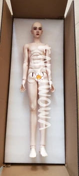 1/3 Yibo Sean bjd Telo Prepracované znenie 60 cm Vysoký Spájané Flexibilné Muž bjd bábika tela, krku obvode, 10 cm živice tela