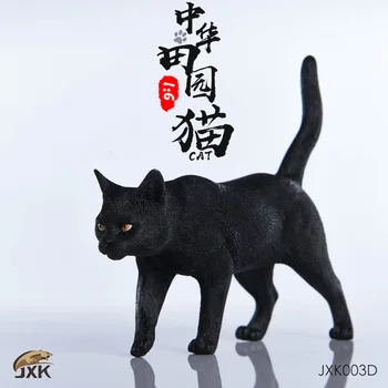 1/6 Rozsahu Pán Z JXK003 Čínskeho Vidieka Mačka Sérii Simulácie Pet Mačka Model Home Auto Zvierat Pre 12