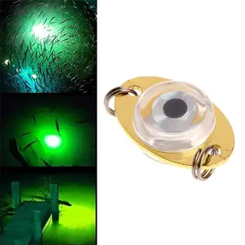 1 ks LED Podvodné Hlboký Pokles Oko Lákajú Ryby Lákať Blikajúce Svetlo Lampy 1 Ks Pre Najnovšie Rybárske nástroj Vysokej Kvality