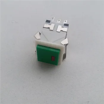 15pcs tlačidlo Prepína 250V 3A prepínač 8 pin KD2-21/ KD2-22 Self-locking/samostatne obnoviť pomocou svetla pre napájanie