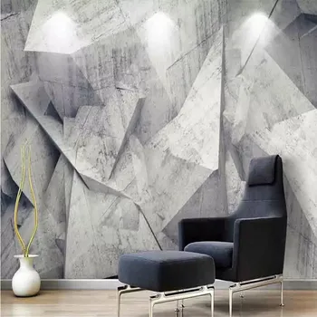 3D tapety Nordic minimalistický abstraktné línie geometrie stereo TV pozadí steny profesionálna výroba, nástenná maľba foto tapety
