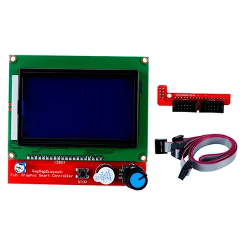 3D tlačiarne displej LCD 12864 2004 Ramps1.4 liquid crystal inteligentný regulátor Reprap 12864 lcd modul pre dosky plošných spojov