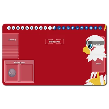 701870 - Dosková Hra DTCG Playmat Tabuľka Mat Veľkosť 60X35 cm Mousepad Hrať Rohože Kompatibilný pre Digimon TCG CCG RPG