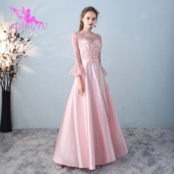 AIJINGYU 2020 2021 hot sexy elegantné šaty žien pre svadobné party bridesmaid, šaty BN412