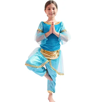 Aladdin Magic Lantern 1000 Nocí Deti Princezná Jasmine Cosplay Kostým