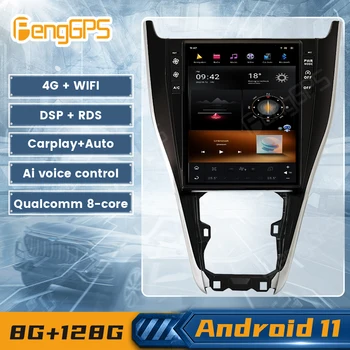 Autorádio DSP Stereo Pre Toyota Harrier Roky 2013-2018 Android11 DVD Bezdrôtový Carplay Multimediálny Prehrávač, GPS, Bluetooth Navi Hlavu Uunit