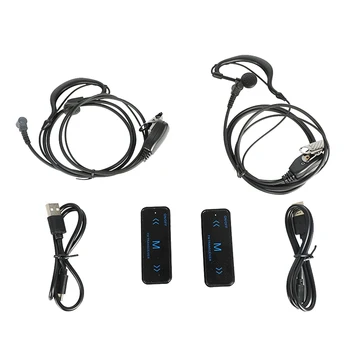AYHF-V1 Mini Walkie Talkie Prenosné 2 Spôsob Nabíjania cez USB KD-C1 Uhf Walkie-Talkies