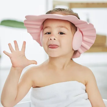 baby kúpanie spp nastaviteľné šampón spp umývanie vlasov deti vaňa clonu klobúky štít nepremokavé ucho ochrana očí deti čiapky