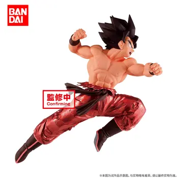 Bandai Banpresto Skutočné Dragon Ball Z Son Goku Kakarotto kaiouken Akcie Obrázok Anime Model Kolekcie Hračka Šperky Darček
