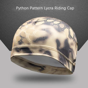 Cyklistické pánske Čiapky Vetru Čiapočku opaľovací Krém Športové Outdoorové Mäkké Python Textúra Kamufláž Ženy Hlavy Kapucne Rybárske Motocykel