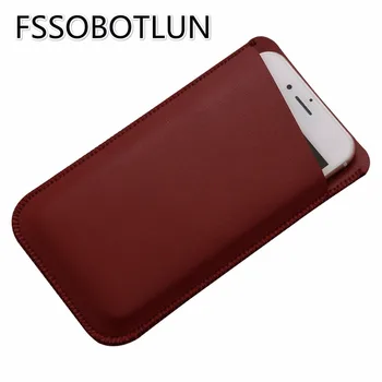 FSSOBOTLUN Pre LG X podniku Prípade Double layer Mikrovlákna Kožené Telefón rukáv Kryt Puzdro Vrecku s Card