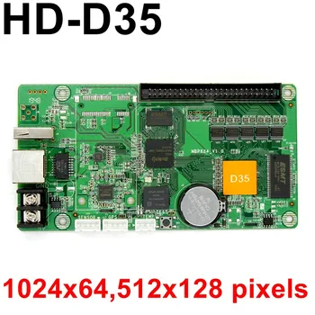 HD-D35 USB Asynchrónne Full Farebné Led Displej Ovládanie Karty 1024*64 bodov Rgb U-disk, Wifi Radič Videa Na Nadpražia Displej