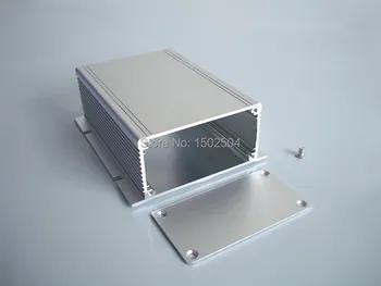 Hliníková konštrukcia s panel power shell elektronika pcb projektu box DIY 88*40*110 mm NOVÉ strieborné montáž na stenu box