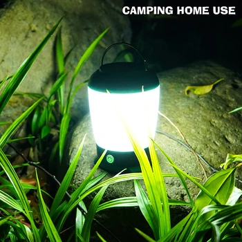 LED Camping Baterka USB Nabíjateľné Prenosné Závesné Svetlo Kempingové Svietidlo Stan na Čítanie Postavený v roku 2000 mAh 18650 Batérie
