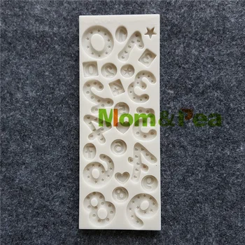 Mama&Pea MPB0058 Roztomilý Numers Tvarované Silikónové Formy Cake Decoration Fondant Tortu 3D Formy potravinársky