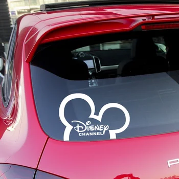 Mickey cartoon Disney auto, reflexné nálepky roztomilý telo dekorácie Auto Nálepky