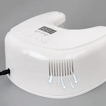 Na nechty, Vlasy Nechty Stroj Lampa 48W LCD Nechty Vlasy na Liečenie Gély poľský S Inteligentný Senzor Manikúru, Nail Art Salon Zariadenia
