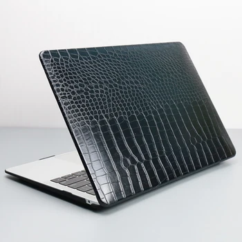 Notebook Prípad Pre Macbook Air 13 Prípade PVC Tvrdé dno shell Pre Macbook Pro Retina 13 PU kožené puzdro Pre 2021 MacBook Funda Kryt