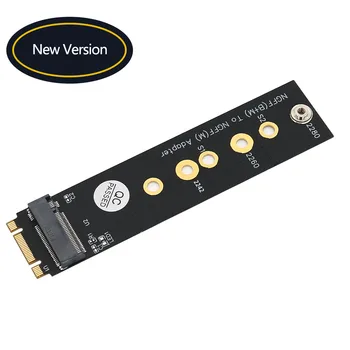 Nová Verzia M. 2 (NGFF) Tlačidlo B+M Tlačidlo M Adaptér pre PCI-E Zbernice SSD