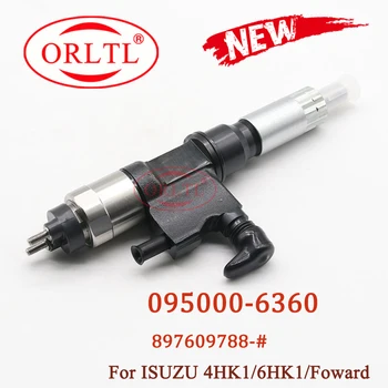 ORLTL Injektor 6360 Najvyššej Kvality Paliva Injektor 0950006360 (8976097882) Dieselový motorový Olej Vstrekovacej Jednotky 095000-6360 pre Denso