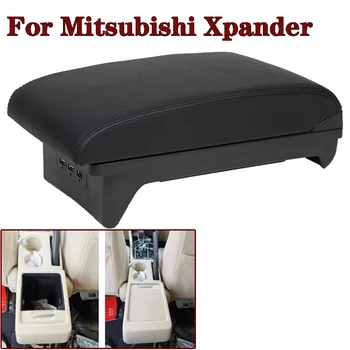 Pre Mitsubishi Xpander opierkou interiéru vozidla Príslušenstvo USB ramena zvyšok úložný box stredovej konzoly styling dekorácie kryt