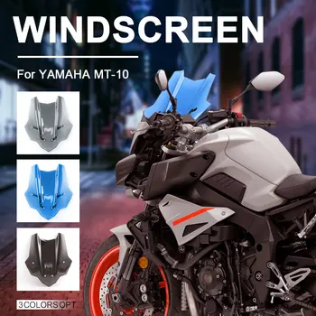 Pre Yamaha MT10 FZ10 2016 17 2018 2019 2020 2021 MT-10 Čelné sklo čelné Sklo veterný štítok FZ MT 10 pare-brise FZ-10 parabrisas