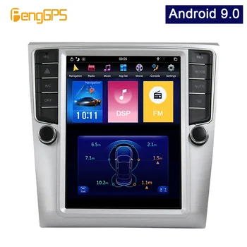 PX6 Android 9.0 Auto Rádio Tesla Vertikálne Obrazovky pre Volkswagen Magotan 2012-2015 Audio Prehrávač In-dash Carplay GPS Navigácie