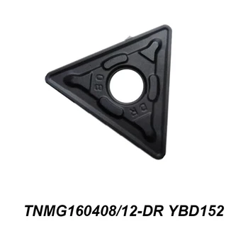 Pôvodné TNMG 160408-DR 160412-DR TNMG160408-DR TNMG160412-DR YBD152 Trojuholníkové Nudné Frézy CNC Nástroj, Sústruhu Frézy Karbid