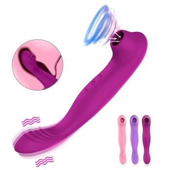 Sania Vibrátory sexuálnu Hračku pre Ženy Upozorňuje Bulík Ústne Stimulátor Klitorisu Sexuálne Hračky, Sacie Vibrátor Žena Dospelých Produkty