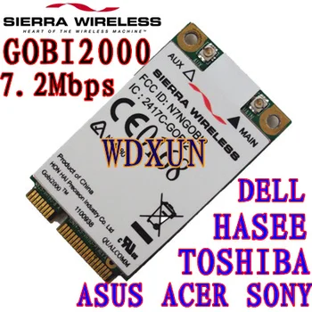 Sierra Wireless Gobi2000 3G karty Mini PCI-E Karty WWAN 3G sieť 3G STAROSTLIVOSŤ