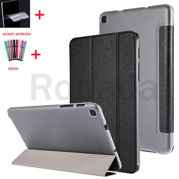 Stojan Kryt Pre Samsung Galaxy Tab A8 10.5/Tab A7 10.4/A7 Lite 8.4 palcový 2021 Tablet Kožené puzdro+screen protector+dotykové pero