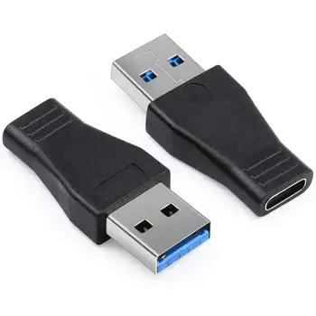 USB-C, USB 3.1 Typ C Samica na USB 3.0 Muž Adaptér Converter Podporujú Synchronizáciu Údajov & Nabíjania