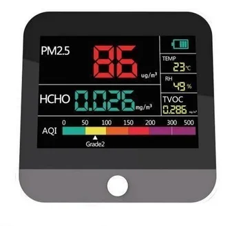 WIFI pripojenie Tuya kvality ovzdušia analyzátor CO2 Snímač meter plynu tester prachu pm25 pm10 prenosný Monitor detektor vnútorné