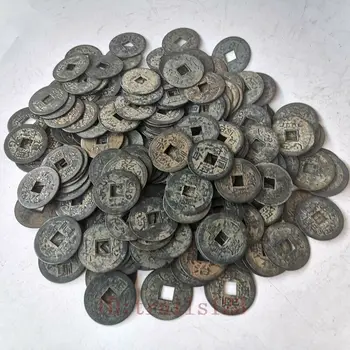 Zber 200 Ks Číny Bronzové Mince Starej Dynastie Starožitné Mene odoslaný na náhodné