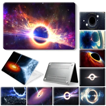 Čierna Diera Notebook Prípad Pre Macbook Air 11 2018 2020 13 Dotykový Panel ID Pro 13 15 16 Retina 15 13 12 palcový Kryt