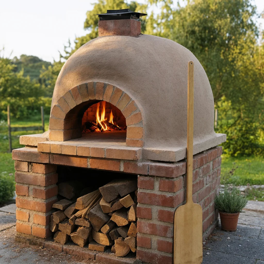 Záhradná pec na chlieb a pizzu